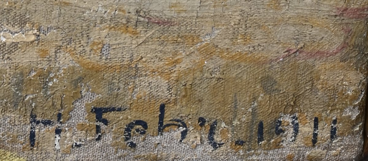 Henri Fehr - Bagnanti e Fauni - Svizzera Inizi XX Secolo-photo-5